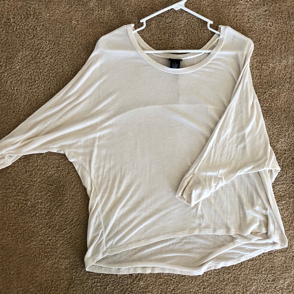 Cream blouse
